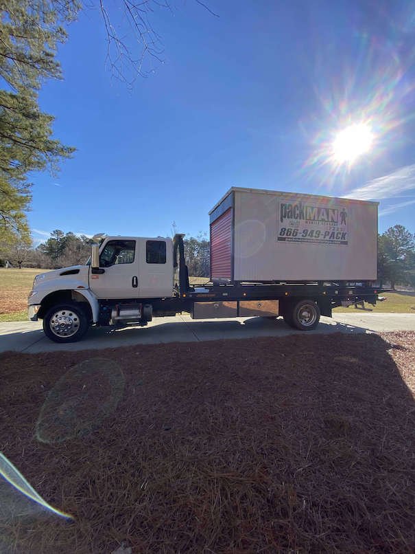 Delivered Packman Mobile Storage Unit
