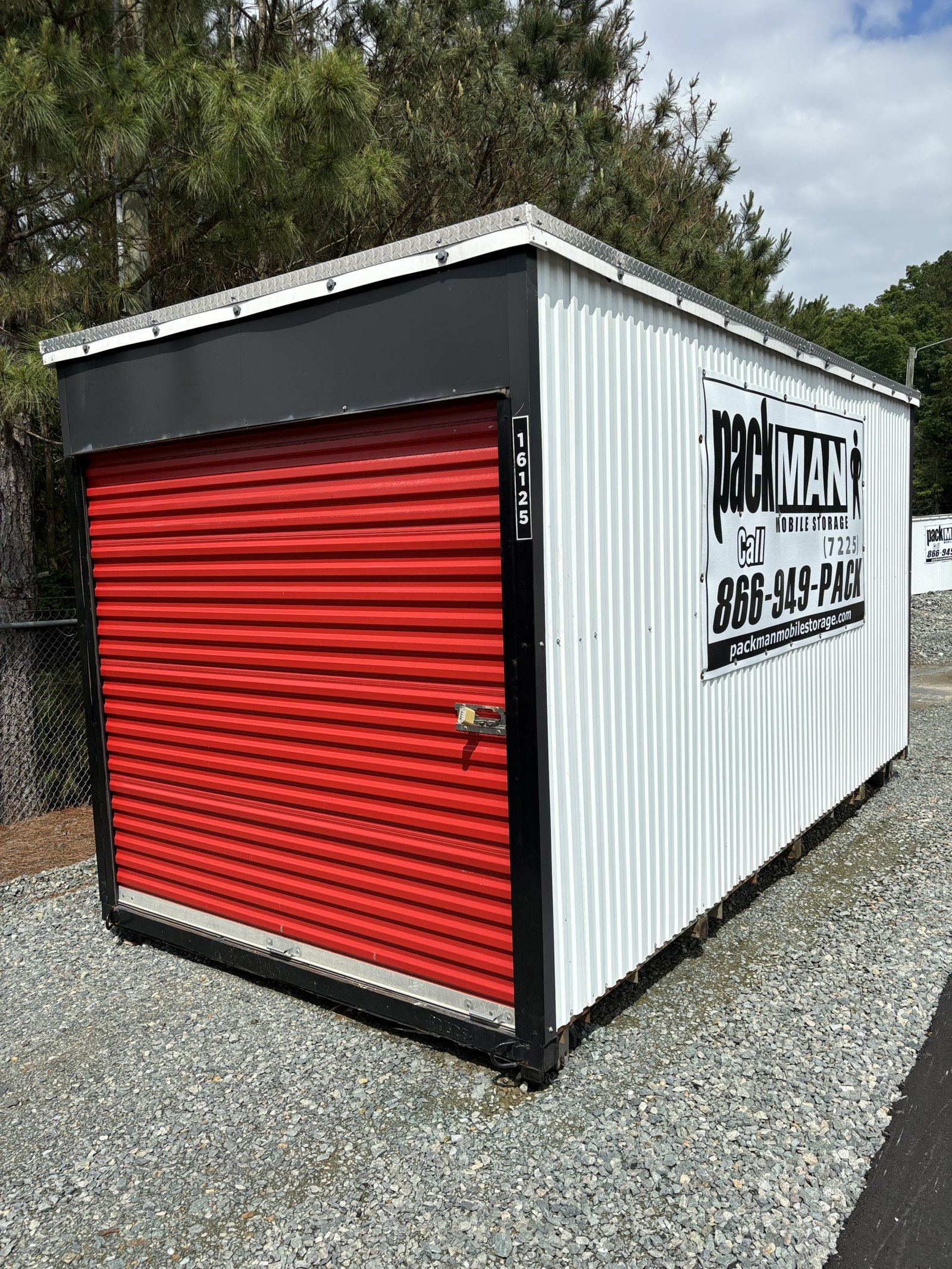At Facility Packman Mobile Storage Unit