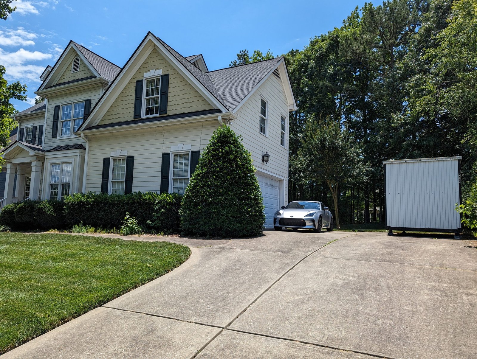 Portable storage unit Raleigh delivery