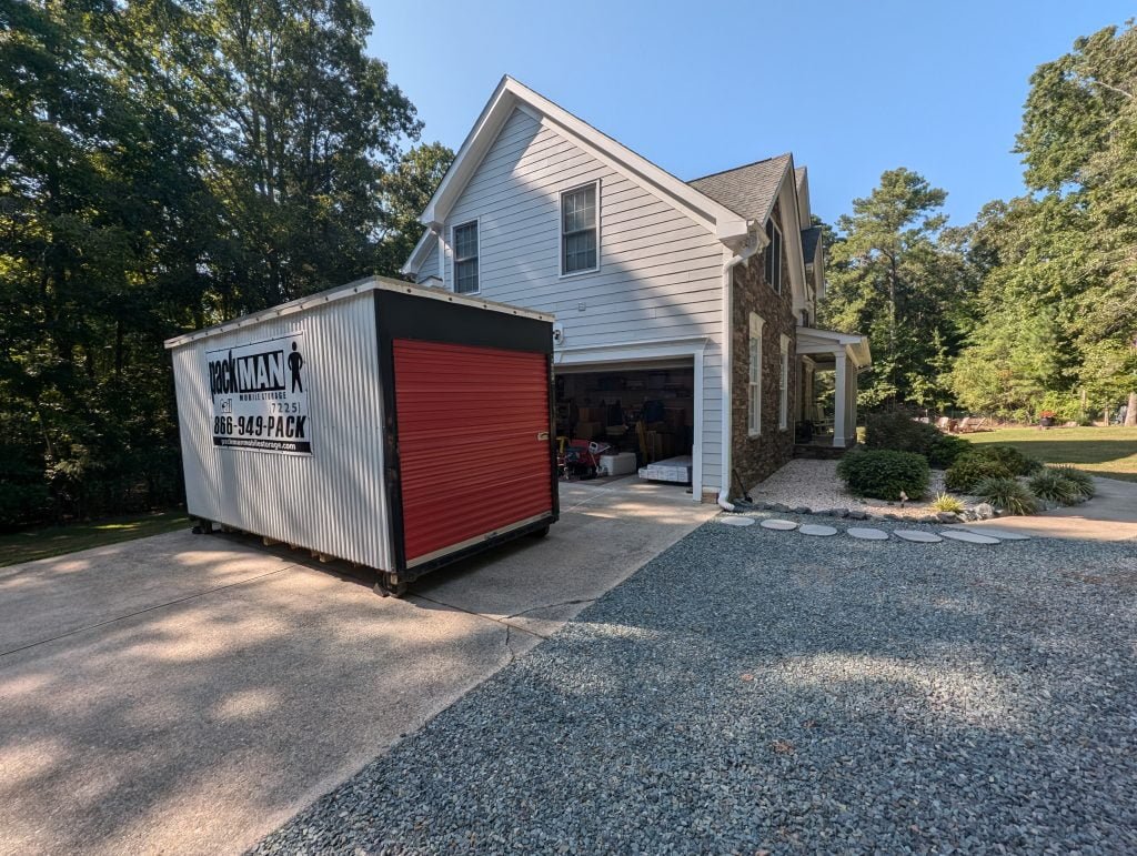 Packman Mobile Storage Driveway