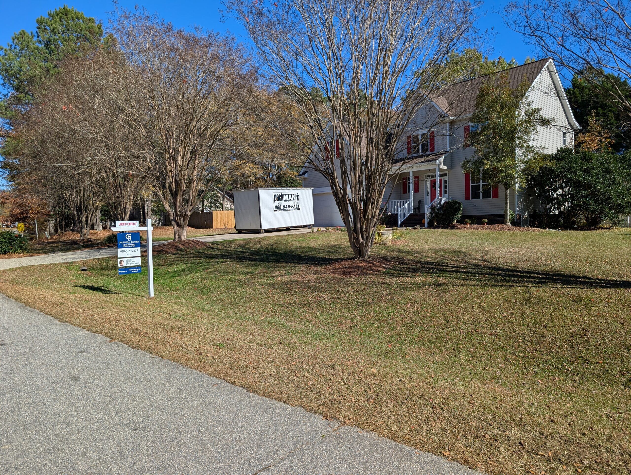 Packman Mobile Storage Raleigh, NC delivery