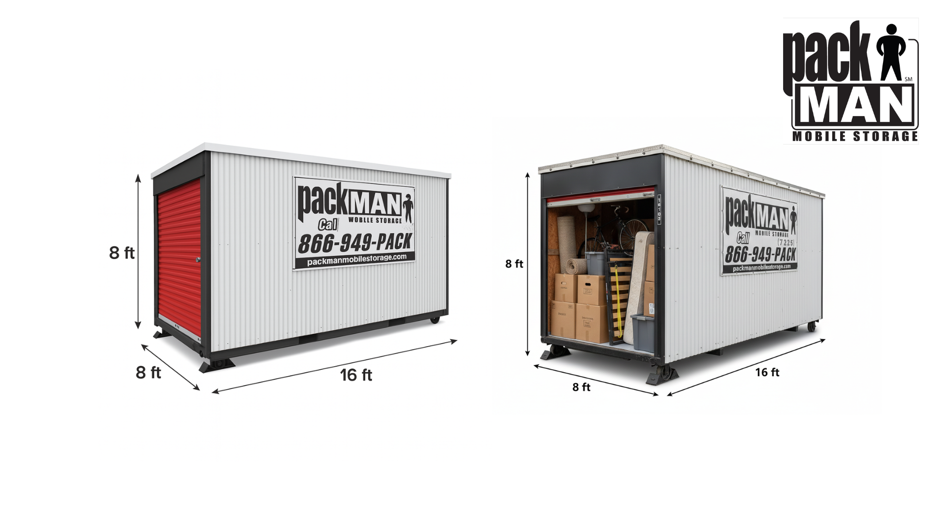 Packman Mobile Storage Unit Details